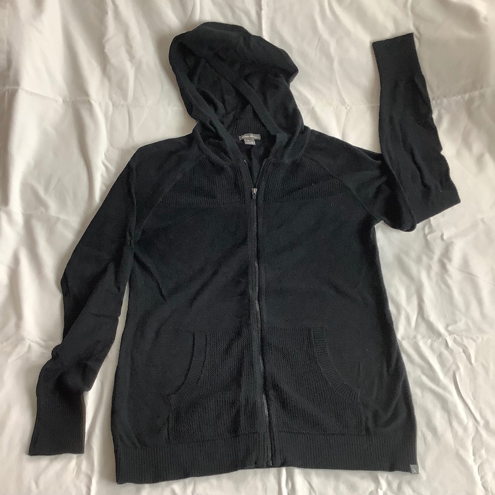 Eddie Bauer Women’s Hooded Knit Zip Sweater